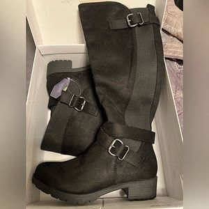 Sonoma black boots size 8